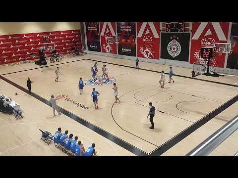 KK Partizan - KK Borca juniori kvalifikacije