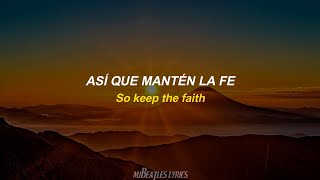 Keep the Faith - Michael Jackson [Lyrics] [Sub. Español]