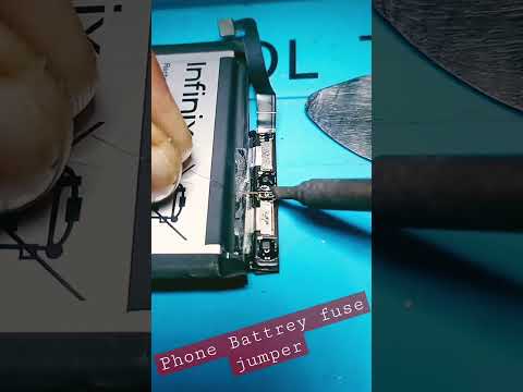 #shorts phone battery fuse jumper #shorts  #batrai #mobail