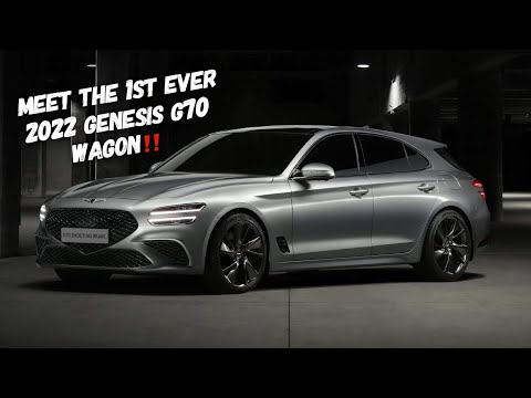 2022 Genesis G70 Shooting Brake Debuts As A Beautiful Stylish Wagon