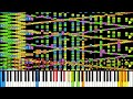 Rush E Impossible Piano Remix Black MIDI