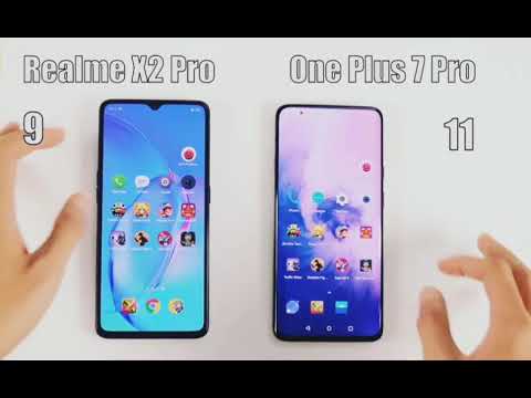 Realme x2 pro vs OnePlus 7pro speed test