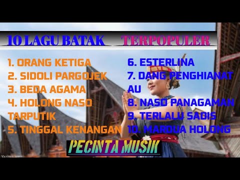 10 Lagu Batak TERPOPULER || Lagu BATAK paling LARIS