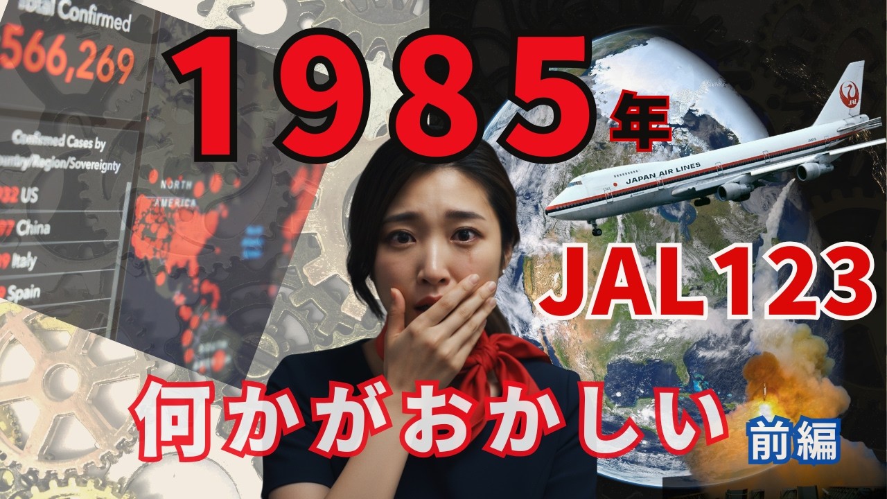 1985年日本で何が始まったのか？｜日本航空123便御巣鷹山墜落事件と世界の歯車【前編】