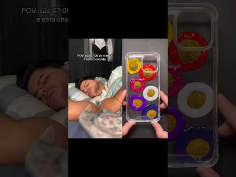 POV: são 07:00 da manhã e tá chovendo ☔🌧️ #pov #comedy #ytshorts