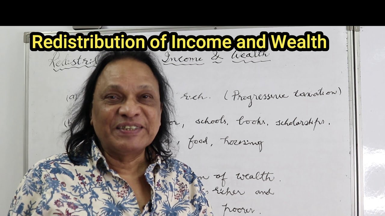 CBSE I Class XII I Macro Economics I  Government Budget  I Redistribution of Income and Wealth Objec