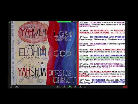 March 16th,  2022  Syracuse Zoom Class -  Revelation vs. Logic