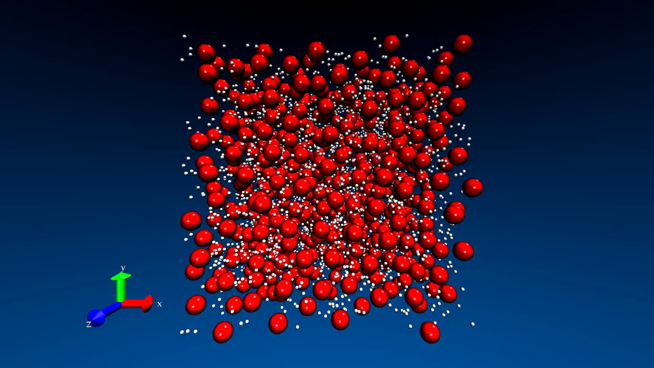 Colloidal particles in a Lennard-Jones liquid
