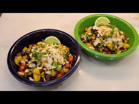 Quarantine Cooking - Jamaican Sweet Potato Bowl