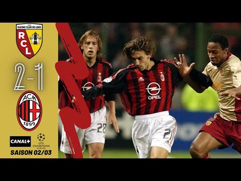 Lens - Milan AC 2-1 [Résumé Ligue des Champions saison 02/03]