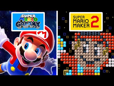 Super Mario Galaxy FULL GAME Recreated in Super Mario Maker 2
