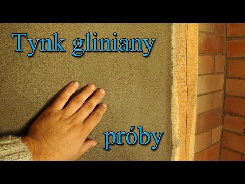 Strawbale Vlog 81 - tynk gliniany - wstep do finalnej warstwy