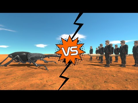 Angry Joe vs Giant Stag Beetle | Animal Revolt Battle Simulator