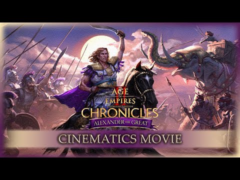 Age Of Empires II DE - Alexander the Great | Cinematics Movie