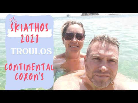 Skiathos 2021 - Episódio 2 - Troulos - Restaurante de praia, giroscópios, néctar e ambrosia
