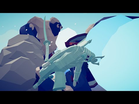 TABS | Shogun & Lady Red Jade Vs Ice Giant!! | Epic 2v1!!! |