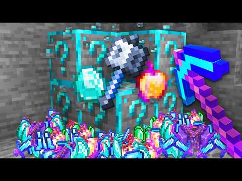 Minecraft, but Every Ore Is Lucky...