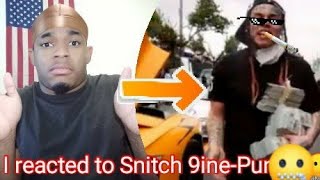 6ix9ine-Punani| Reaction