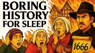 Why YOU Wouldn't Survive the Great Fire of London in 1666 | Boring History For Sleep