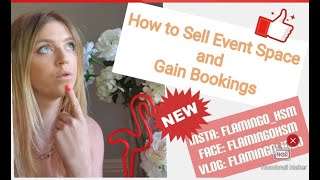 How to Sell Event Space and Gain Bookings