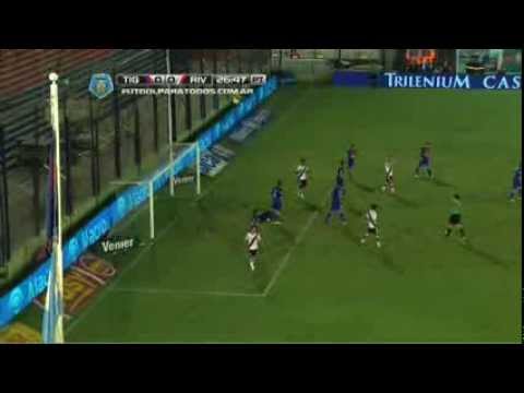 La Tapó Menseguez.Tigre-River.Fecha 6.Torneo Final 2014.Fútbol Para Todos