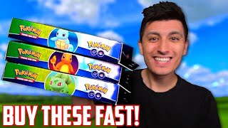 BEST Pokemon Go TCG Boxes to Buy! (THESE WILL SELL OUT!)