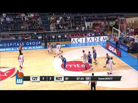 ABA Liga 2016/17, Round 1 match: Crvena zvezda mts - MZT Skopje Aerodrom (30.9.2016)