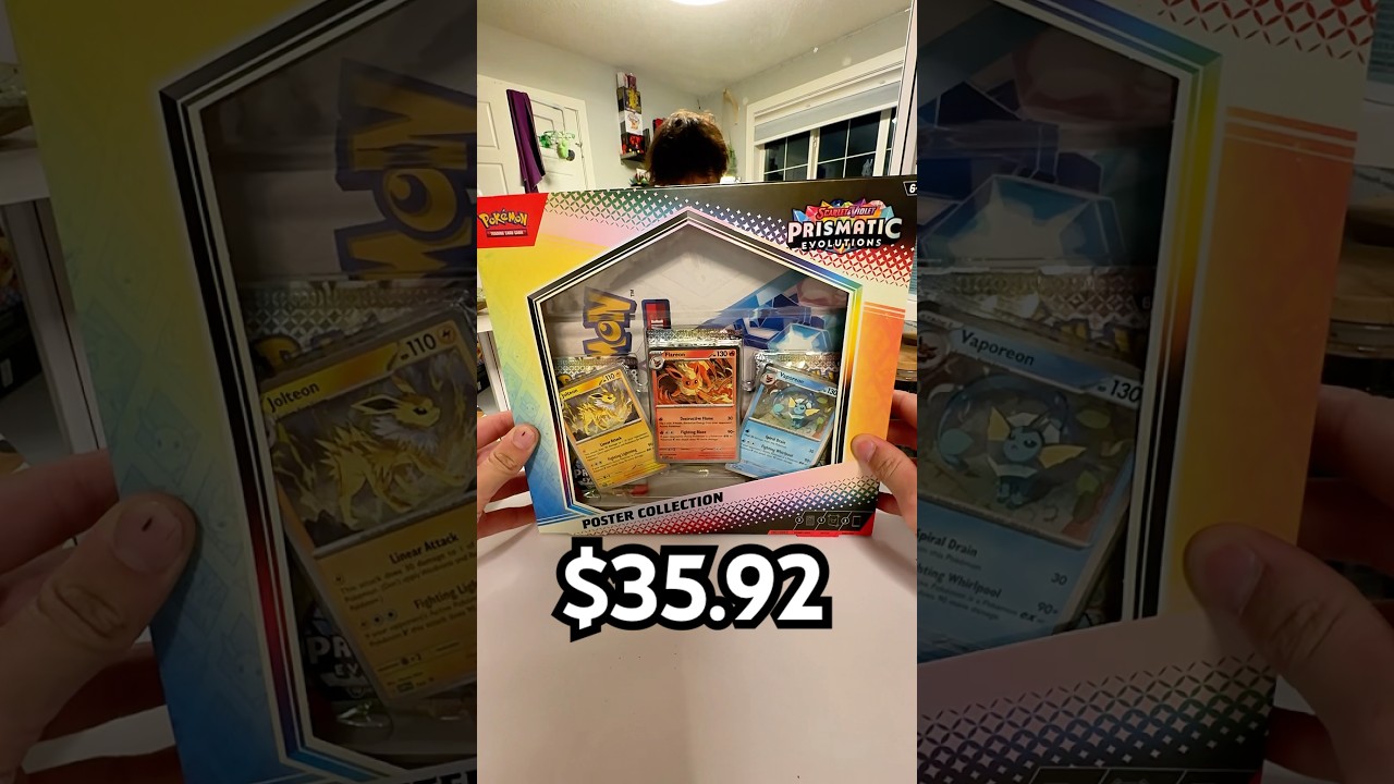 Part 152 | Can we actually hit something? Prismatic Evolutions Poster Collection