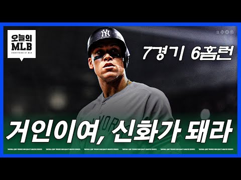 1000경기 321홈런, 미친 저지의 홈런포