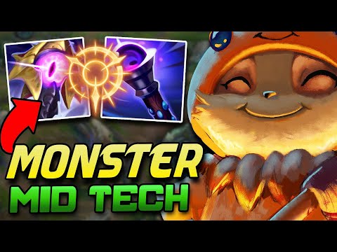 Make Teemo A Complete Monster With This Mid Tech  + Playing With Pros - League of Legends