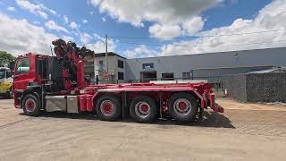 DAF CF 440 FAK-8x2 + Palfinger Epsilon Q180 Z95TR hook lift truck for sale - Image 4 | Autoline CA DAF CF 440 FAK-8x2 + Palfinger Epsilon Q180 Z95TR hook lift truck | Image 4 - Autoline