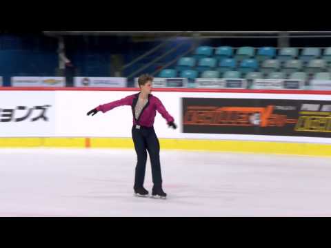 ISU 2014 Jr Grand Prix Zagreb Men Free Skate Pavel IGNATENKO BLR