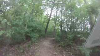 preview picture of video 'Dino 2012 Kenda Mountain Bike Series Race 6 Logansport Indiana France Park 8/12/12 - Part 1 of 2'