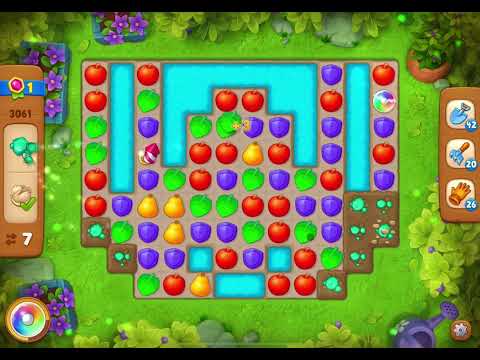 GardenScapes Level 3061 no boosters (18 moves)