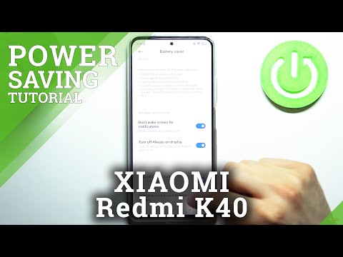 How to Enable Power Saving Mode in XIAOMI Redmi K40 – Turn On Power Saving Mode