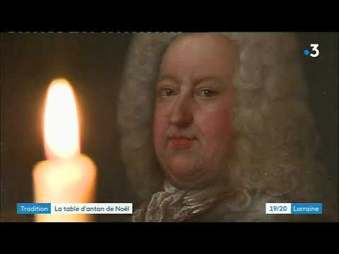 L'art de la table : la table du roi Satnislas pour Noël