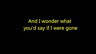 Seventh Day Slumber - Chris&#39; Letter [lyrics on screen]