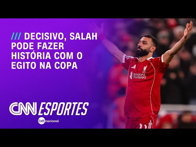 De volta à Copa do Mundo, Salah pode fazer história com o Egito | CNN PRIME TIME