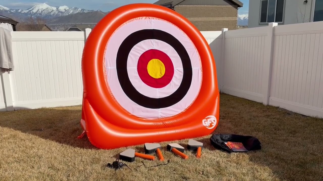 Check This Out! - GFS Inflatable Axe Throwing Game