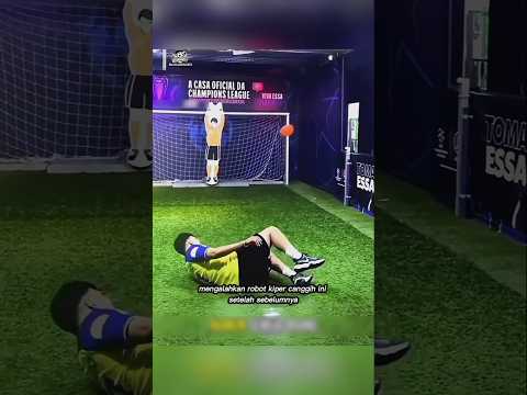 Trik Rahasia Mengalahkan Robot Kiper Canggih 😱👈