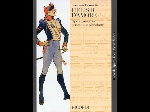 Donizetti:   L' Elisir d'Amore  -  Chiedi all'aura lusinghiera  -  Alda Noni; Cesare Valletti