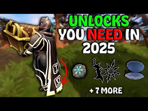 10 Unlocks You MUST Get For 2025+ - PvM & Skilling