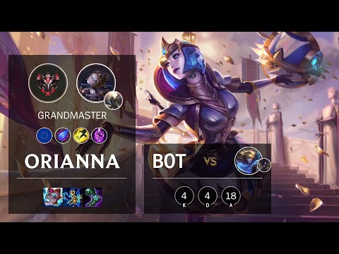 Orianna Bot vs Ezreal - EUW Grandmaster Patch 10.23