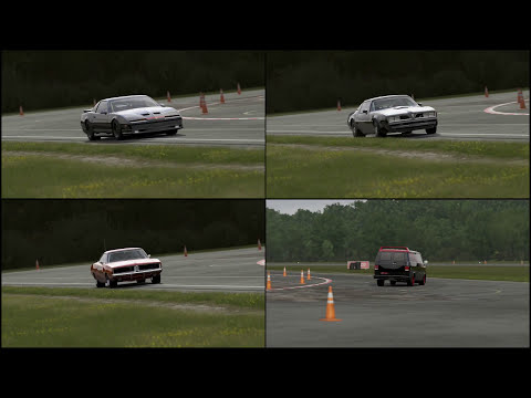 Knight Rider Vs Smokey and the Bandit Vs General Lee Vs The A-Team