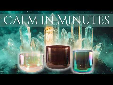 A# Major Nervous System Reset | Forest Harmony Sound Healing - Crystal Singing Bowls