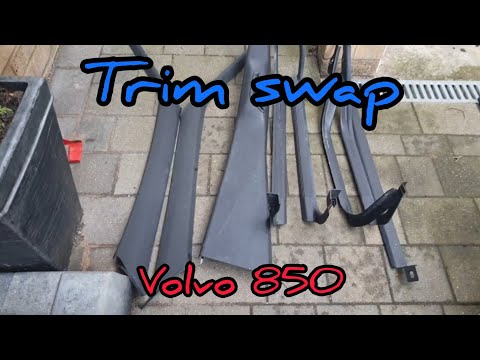 Trim swap, earwigs, spider. Volvo 850 T-5 #850brick #volvo850 #volvov70