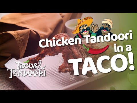 How to make tandoori chicken tacos in the oven with music!
