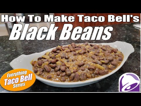 Quick Guide to Making Taco Bell's Black Beans