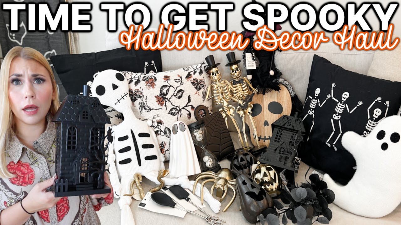 HALLOWEEN DECOR HAUL 👻 Gorgeous HALLOWEEN Decorations To Get Your Home Ready For FALL!