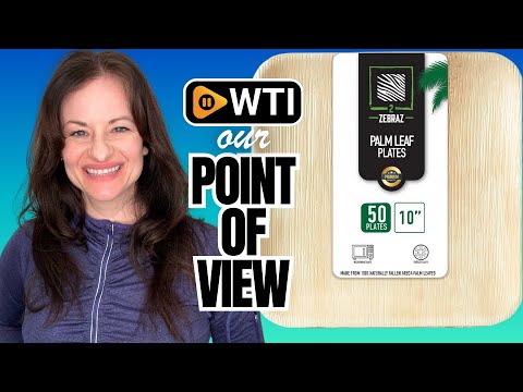 Premium 10” Palm Leaf Disposable Plates – Set of 50 - WTI product video review